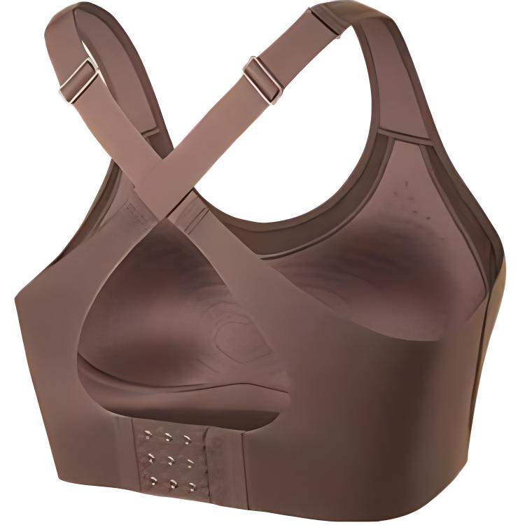 Anta Comfortable Casual Versatile Solid Color Sports Underwear Women Underwear Caramel 162437137-2