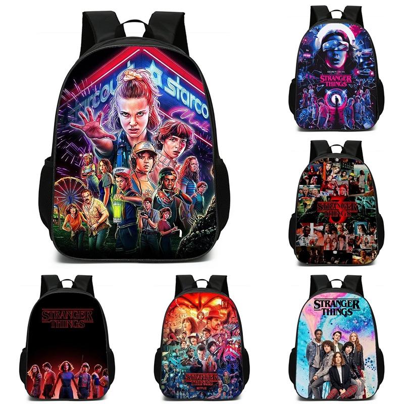 Stranger Things Backpack For Men Women Teenagers School Bag Outdoor Laptop Travel