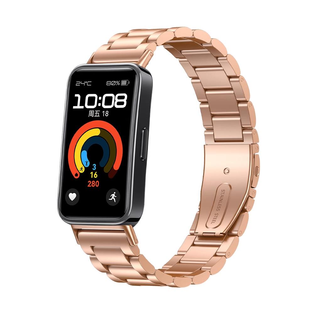 Metal Strap For Huawei Band 10 9 8 NFC Accessories Stainless Steel Replacement wrist bracelet correa Huawei Band 10 watch bands