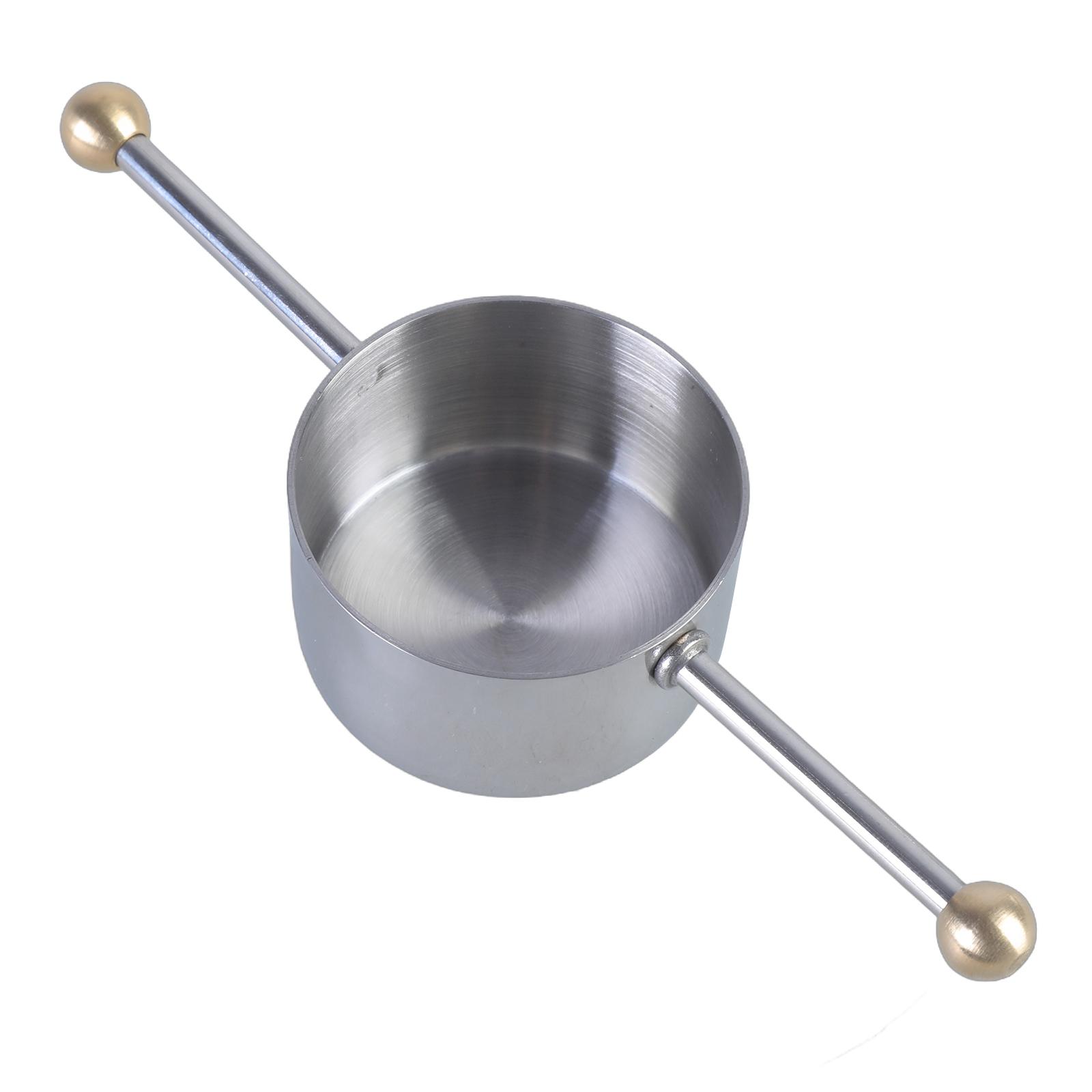 

2 шт. Набор джиггеров для коктейлей большой вместимости Двухсторонний мерный стаканчик Аксессуары для точного измерения ликера для барменов S