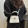 High-end Small Square Bag Women's New Fashion Shoulder Bag Casual Commuter Shoulder Bag Simple Temperament