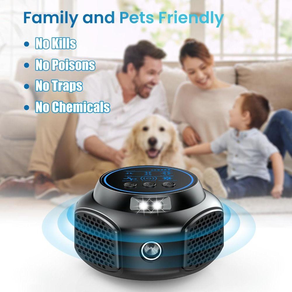 Pest Rodent Control Electronic Repelling Device  for House Kitchen Garage Basement