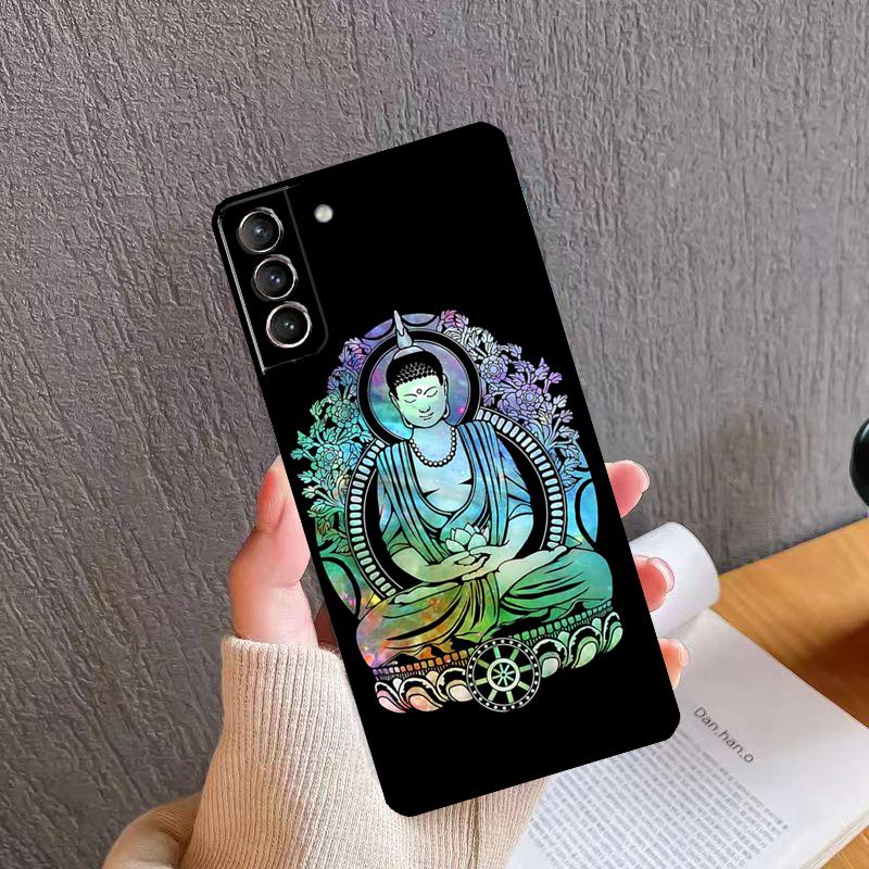 Trippy Gautama Buddha Phone Case For Samsung Galaxy S24 S26 Ultra S20 S21 S22 S23 S25 Plus S10 S24 S25 FE Cover