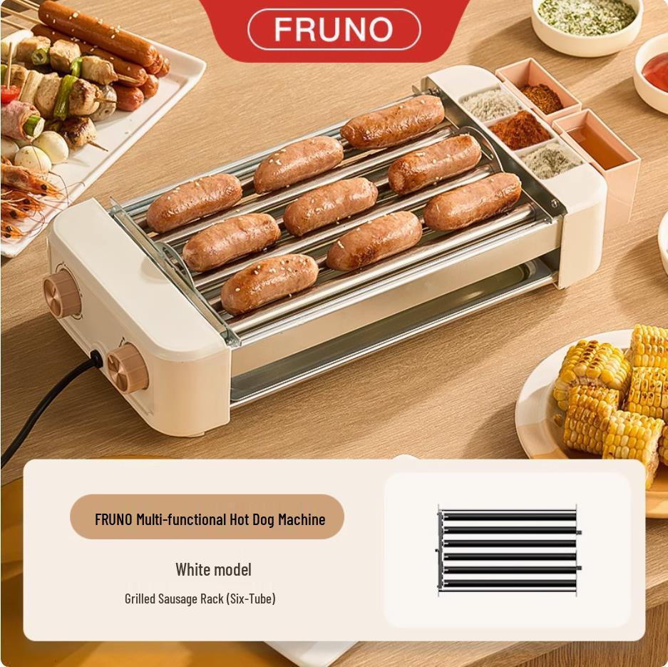 3-in-1 Automatischer Multifunktionaler Wurstbräter & Hot Dog Maker