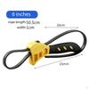 Adjustable Rubber Strap Wrench Jar Opener Accessory Portable Belt Plumbers Spanner Versatile