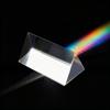 Optics Glass Triangular Prism For Analysis Physics Education And Creative Photography Projects