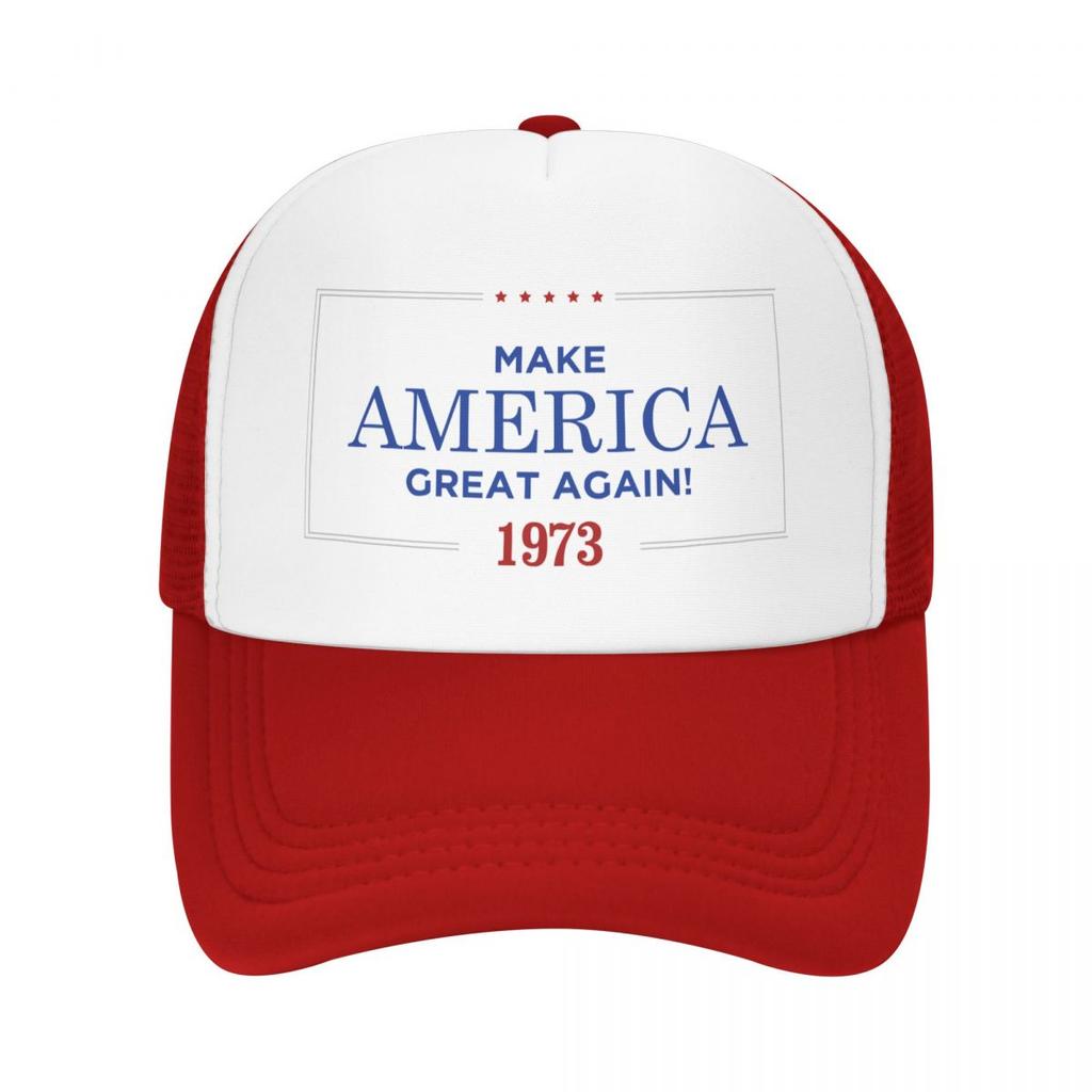 Classic Custom Years Birthday Old Gift Making America Great Since 1973 Trucker Hat Adjustable Baseball Cap Spring Snapback Caps