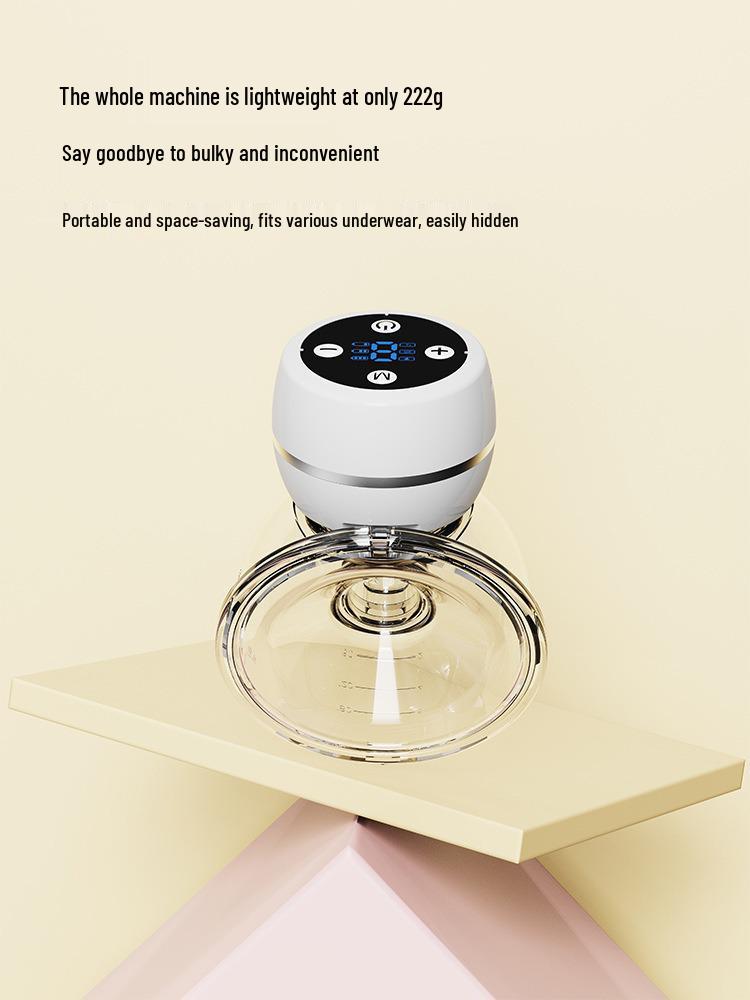 Portable, Hands-Free Electric Breast Pump - Wearable, One-Piece, Invisible Design