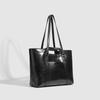 High Quality Large Capacity Tote Bag Female Niche Design Oil Wax Leather Shoulder Underarm Handbag