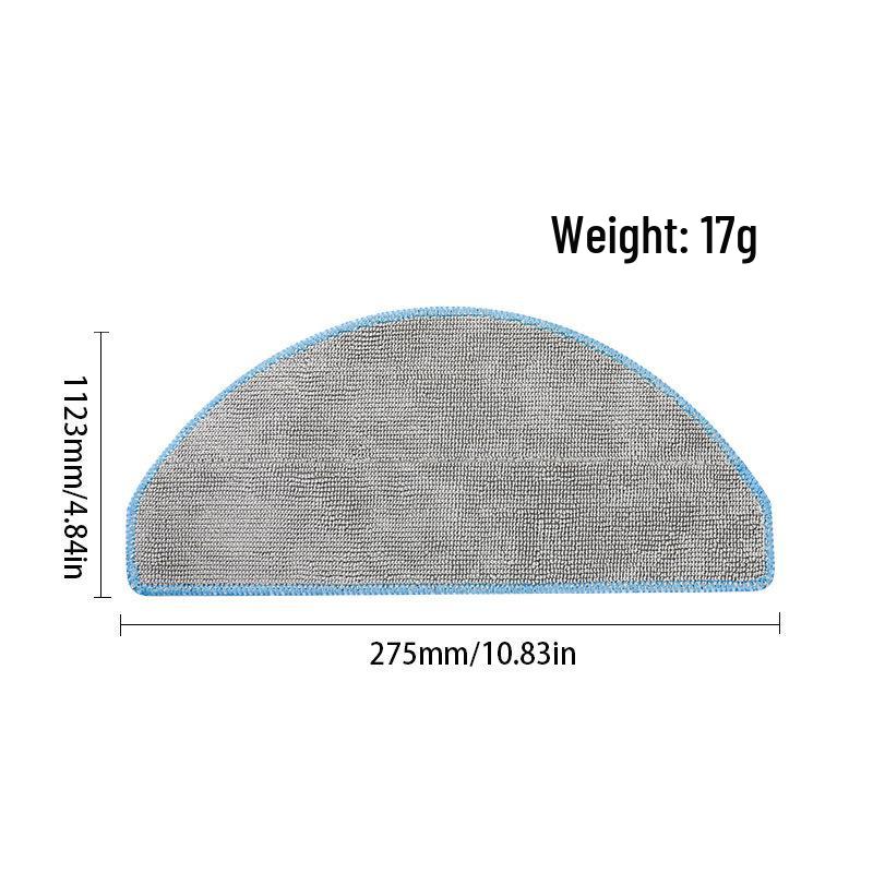 Compatible Main Brush, Side Brush, Mop, and Filter Set for iRobot Roomba Essential Y0112 Robot Vacuum Cleaner