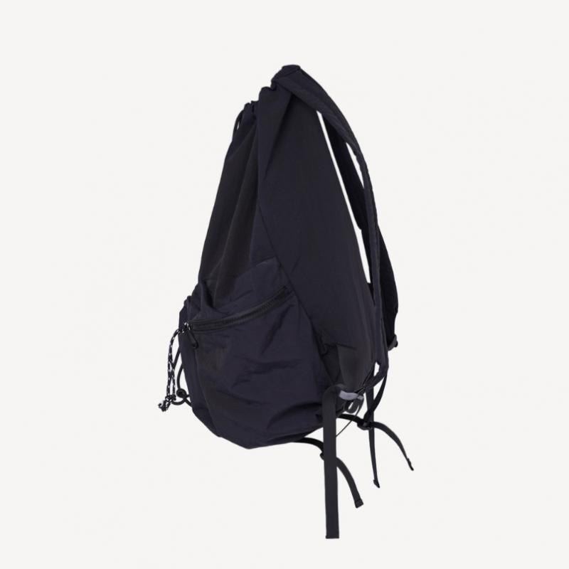 Prends Soin De Toi Drawstring Backpack Nylon Black