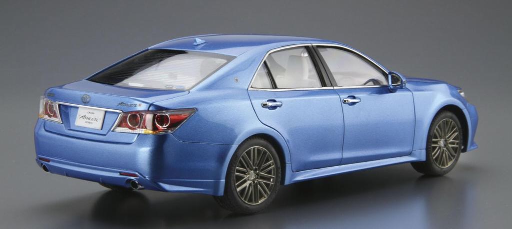 Aoshima Bunka Kyozai The Model Car Series Toyota Crown Athlete G Plastic Model 1/24 No.42 GRS214/AWS210 '15