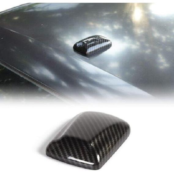 Carbon Fiber Antenna Base Cover Trim Decoration Accessories for Dodge Challenger