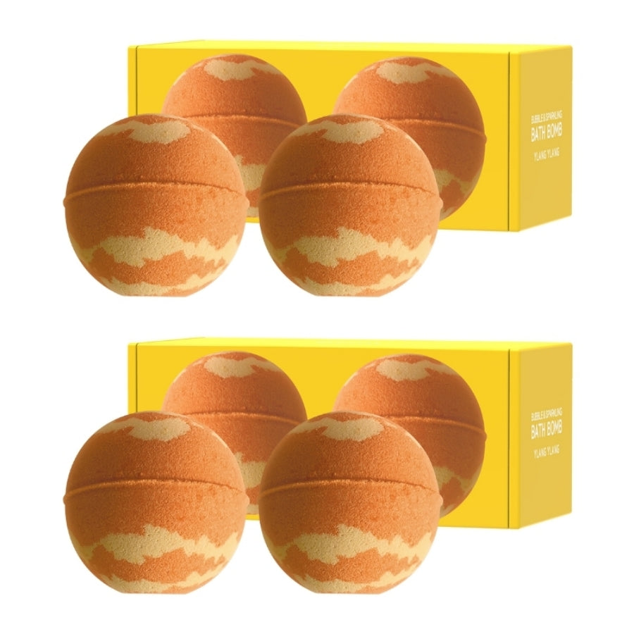 Kundal Bubble & Sparkling Bath Bomb Ylang Ylang 2 Pieces/4 Pieces Set