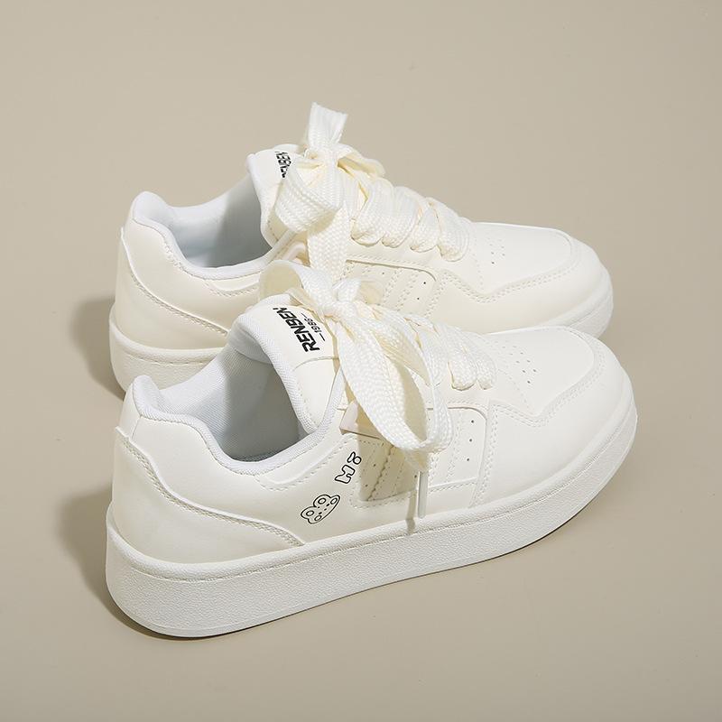 

ins students increase the height of platform sports women s 2025 spring fashion white shoes new Korean version of board shoes casual shoes tide 35