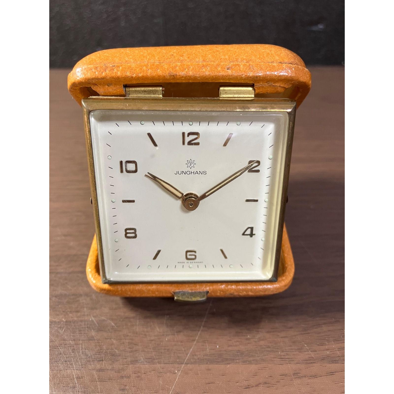 Used Junghans travel watch manual winding