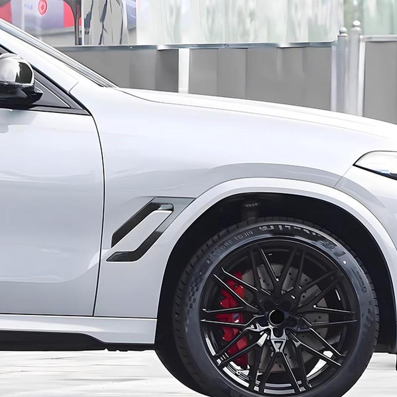 Boční blatníková nálepka na auto Žraločí žábry Průtok vzduchu Křídlo Větrací mřížka Ozdoba Pro BMW X6 G06 2024 Styling auta