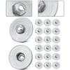 20pcs Heat Protection Sheet Nut Heat Shield Repair Kit Sheet Metal Nut Fasteners For BMW Mini 1-7 Series
