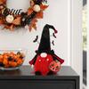 Festive Halloween Decorations Gnome Decor Faceless Vampire Bat Doll Figurine for Shelf Table Spooky Cool Cute Ornament Party Home Trick or