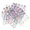1000 Pieces Metal Gourd Safety Pins Calabash Bulb Hooks for Knitting Locking