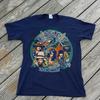 Eagles 1979 Live In Concert Tour Navy Short Sleeve Unisex T Shirt NH27543 Unisex T-Shirt