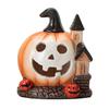 Halloween Pumpkin Figurines Fairys Halloween Garden Accessories Centerpiece P9YB