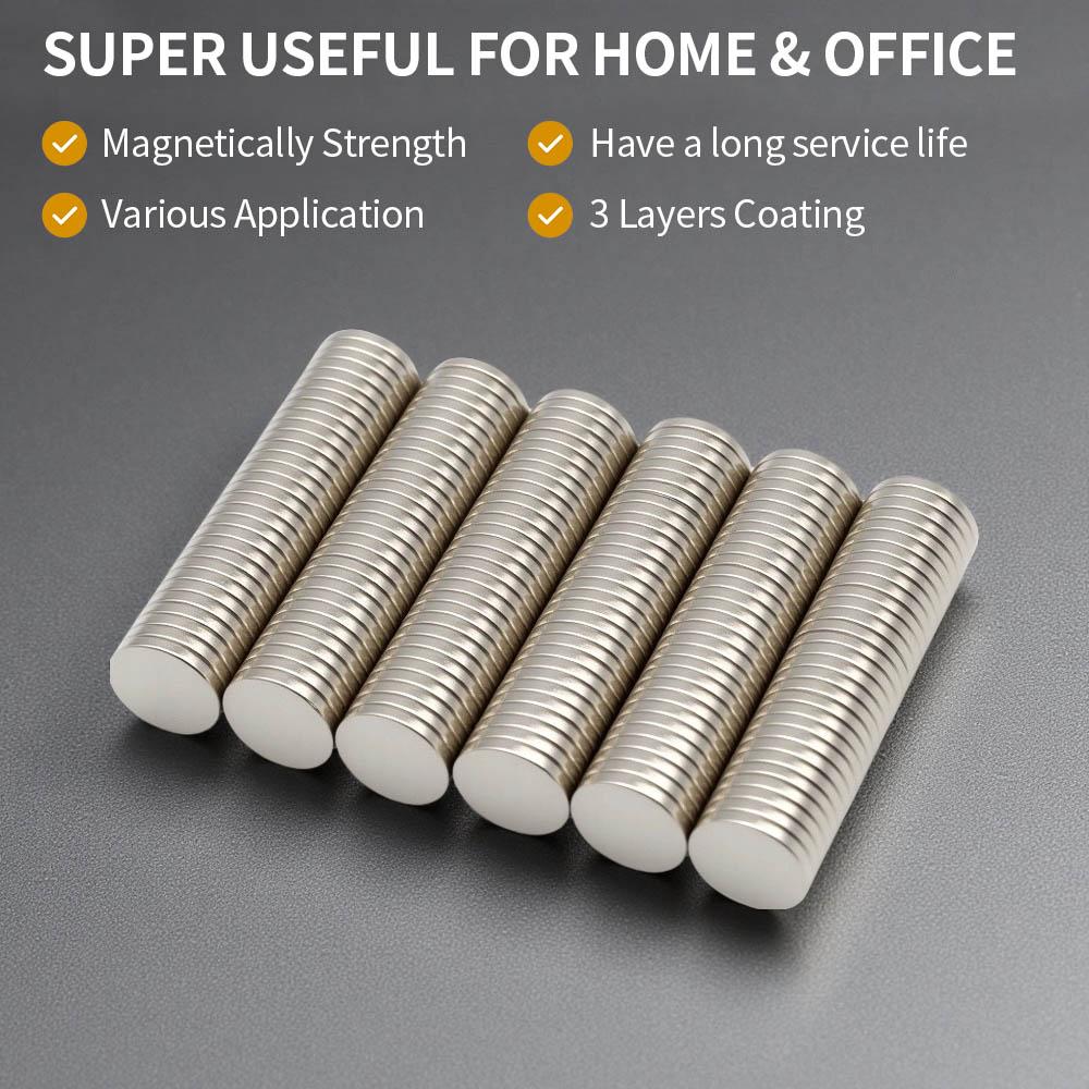 12X2MM imans Round Refrigerator magnets for Office Whiteboard Suitable Tools Home Workplace, Etc 12*2