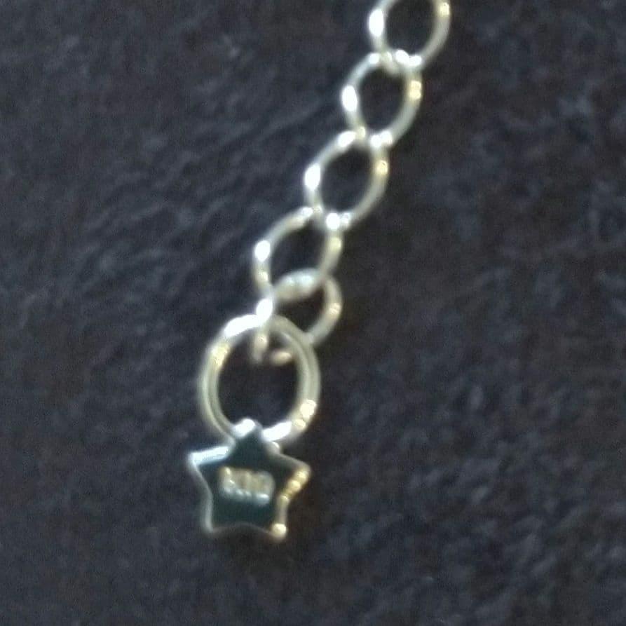 Used STAR JEWELRY Adjuster Chain K10 WG 5cm Chain