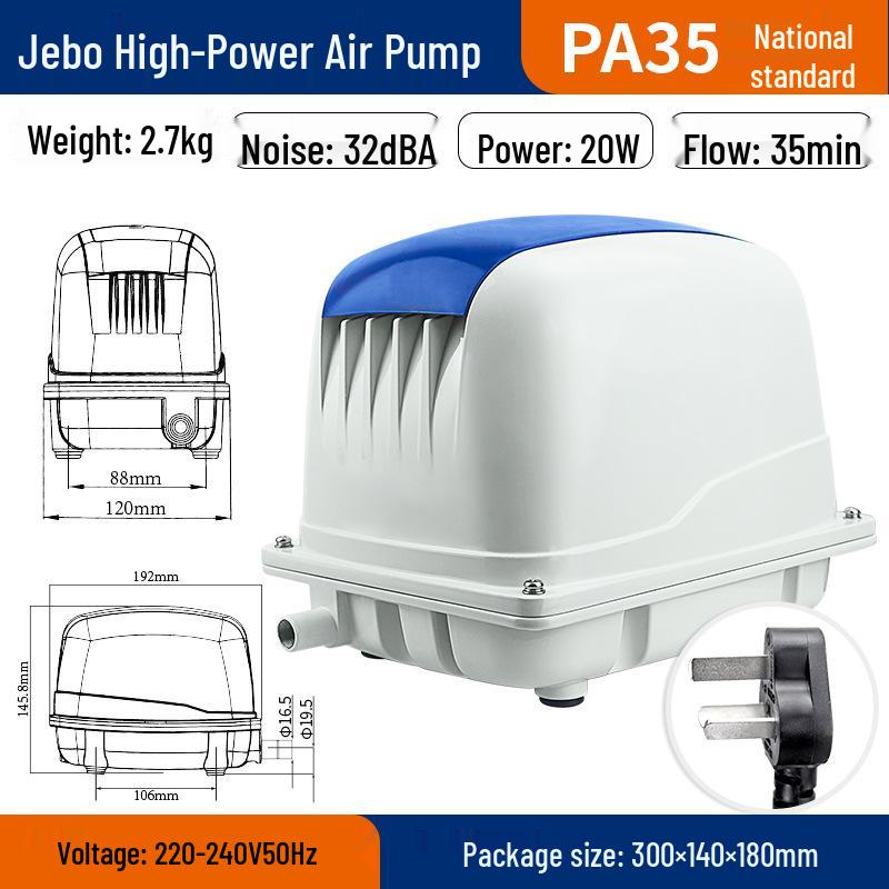 

20-Year Old Brand High-Power Fish Tank and Marine Tank Oxygen Pump