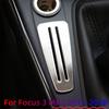 Car Gear Shift Panel Cover Fit for Ford Focus MK3 2015-2018 AT LHD Card Slot Protection Sticker Trim Decoration Accessories