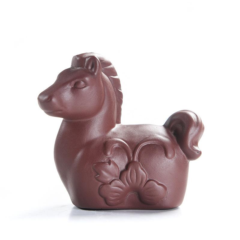 Animal Zisha Tea Pet Kung Fu Tea Set Tea Ceremony Zero with Zodiac Personality Tea Play Decoration Tea Tray Decoration