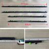 Chrome 4Pcs Window Rubber Trim For Honda CR-V CRV 2007-2011 Weatherstrip Seal Strips Rubber Door Moulding Trim Window Glass