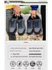 Men's and Women's Non-Slip Hiking Shoes - Plus Size, Autumn/Winter, Velvet-Lined