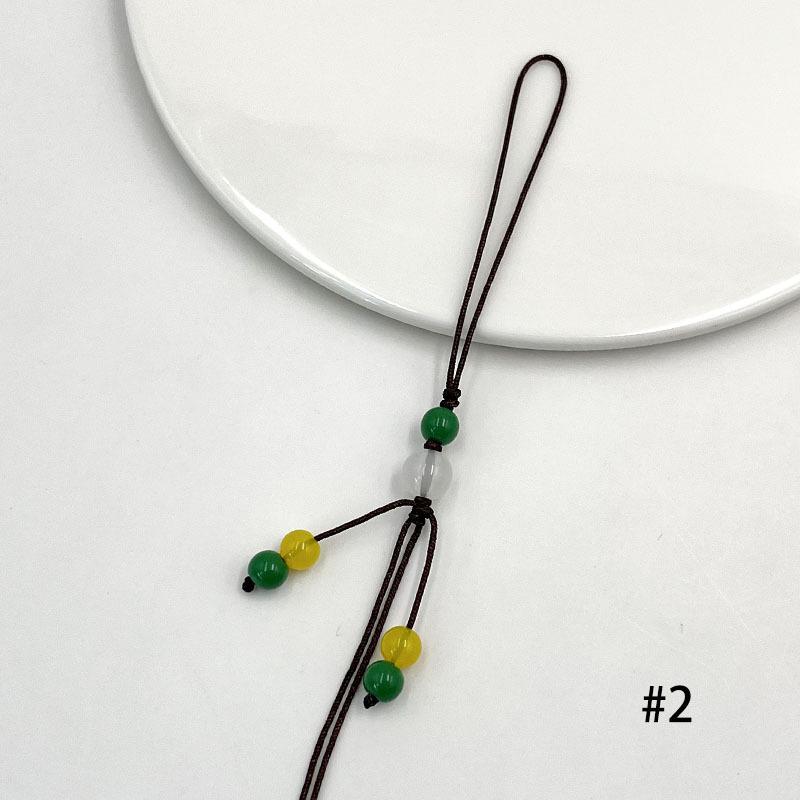 Hand-Woven Mobile Phone Lanyard, Keychain & DIY Jewelry Accessory