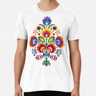 Folk Flower Bouquets  S To 5XL Made In the AU/USA T-Shirt