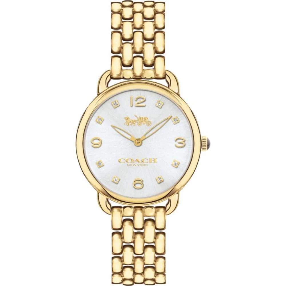 Coach Analog Business Ladies Delancey Gold 14502782
