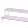 Natural Wood Showcase Shelf for Beauty Essentials and Sweets