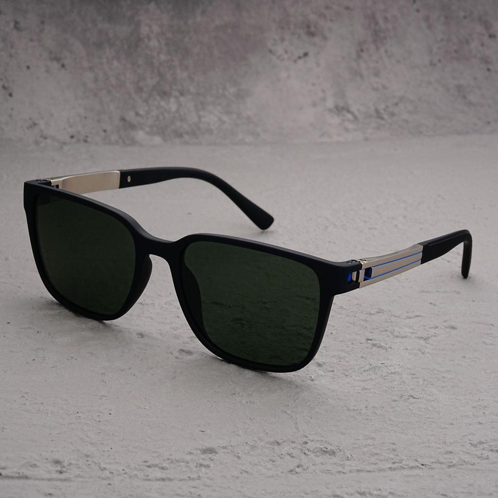 25 New Men's European-American Polarized Square Sunglasses for Travel, Driving & Outdoor Sports