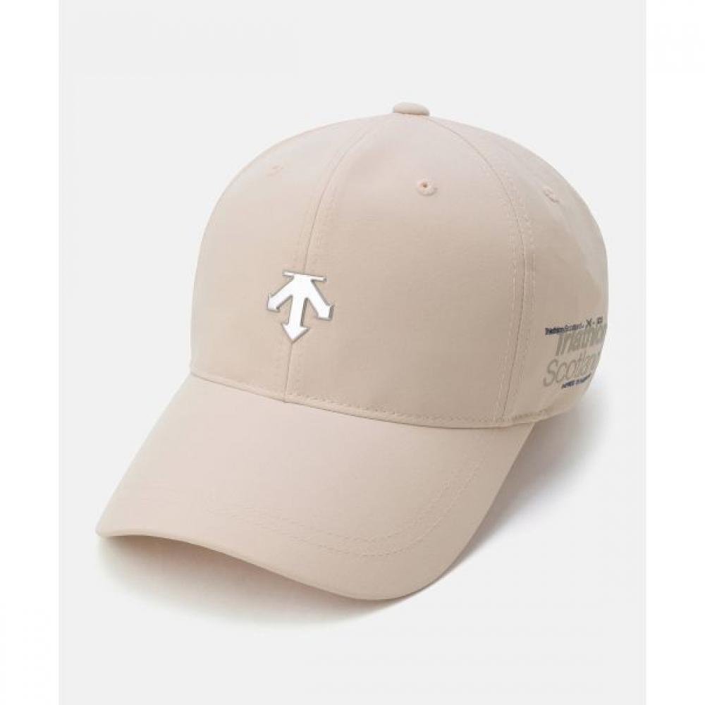 

Тканая бейсболка Descente Teampack бежевого цвета BEG0BEIGE/F