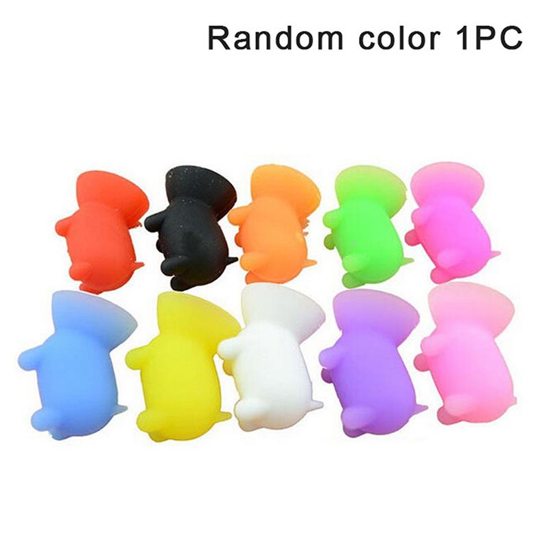 Silikon Saugnapf süße Schwein Mini Telefon Halter Cartoon Stand Smartphone Stand Telefon Zubehör Geschenk