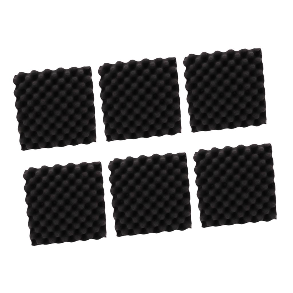 10 STÜCKE Akustikpaneele Hohe Dichte Schallschutzmatte Polyurethanplatte für Aufnahmestudio