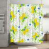 Colorful Geometric Shower Curtain Waterproof Fabric Bathroom Decor Custom Printed Art Water Resistant Print Shower Curtains Set