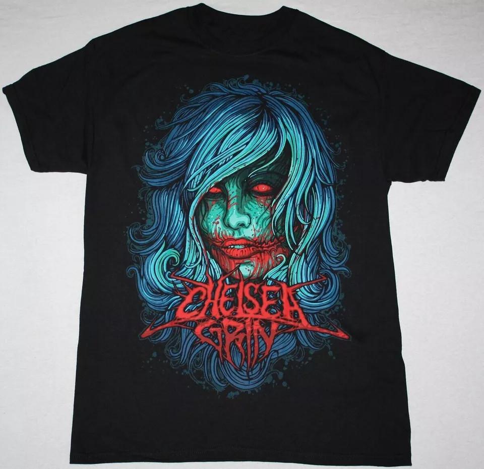 Chelsea Grin Album Black Men T-shirt Cotton Tee All Sizes S-5XL QA645 Unisex T-Shirt XL