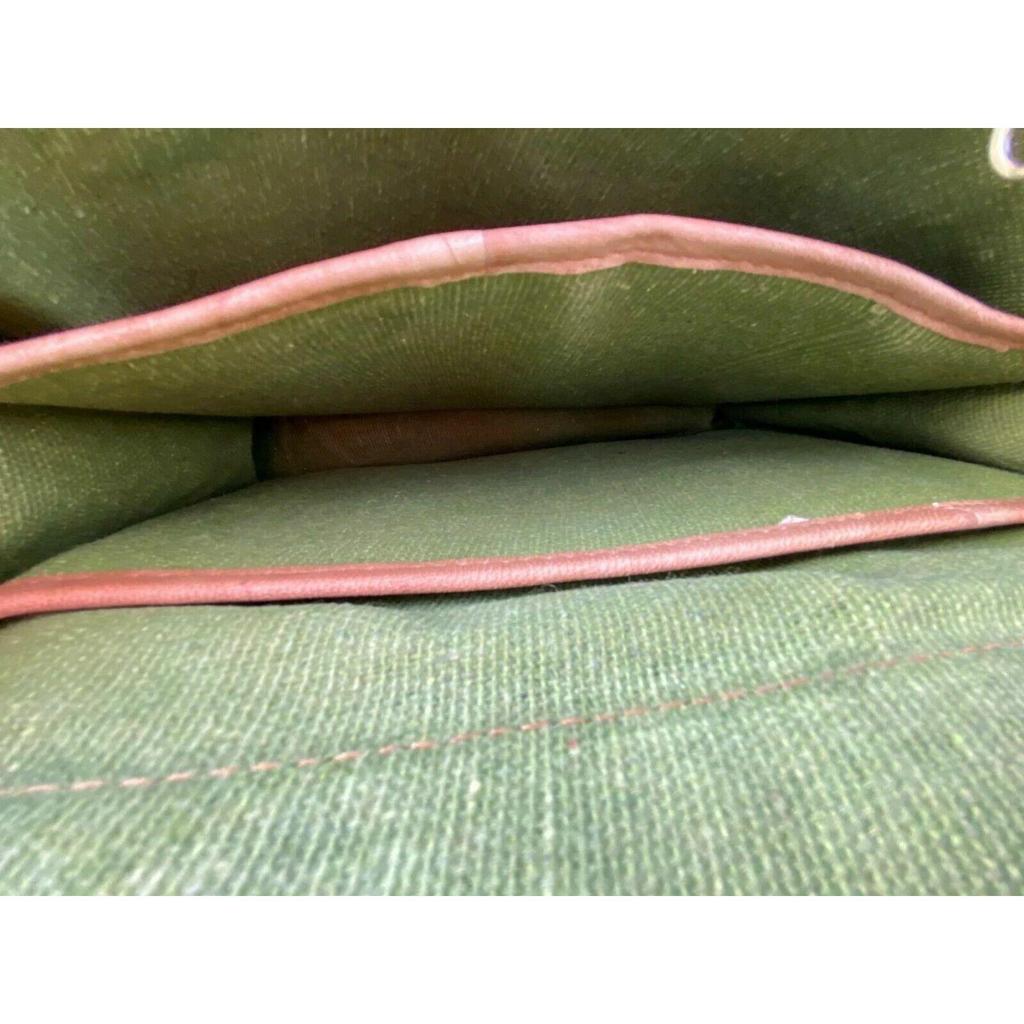 Vintage Leather Messenger Shoulder Laptop Bag Briefcase  Men