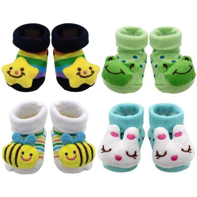 Meias de bebê recém-nascido antiderrapante piso interno meias infantis sapatos botas roupas infantis acessórios