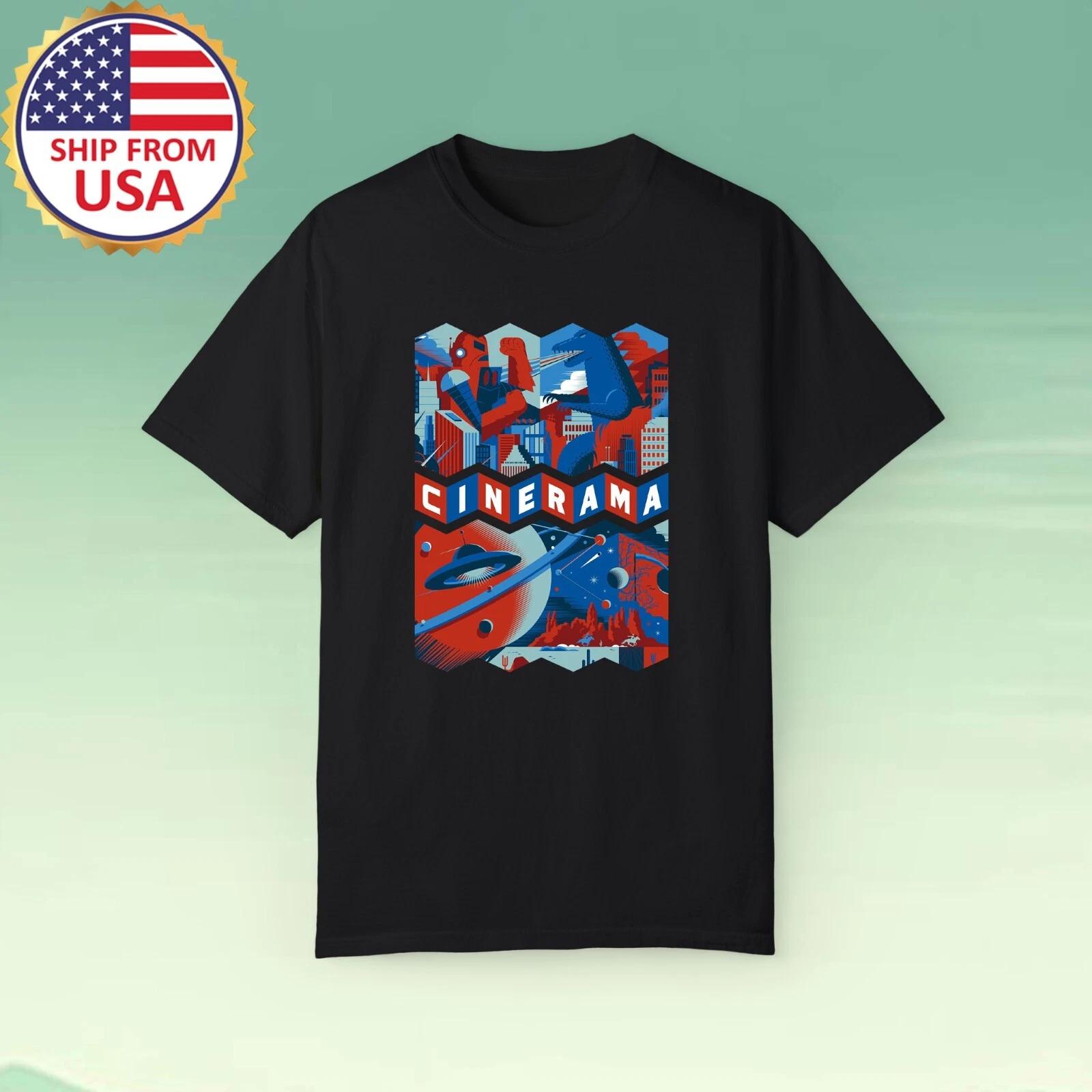 Cinerama Movie Poster Men s Black Size S-5XL S