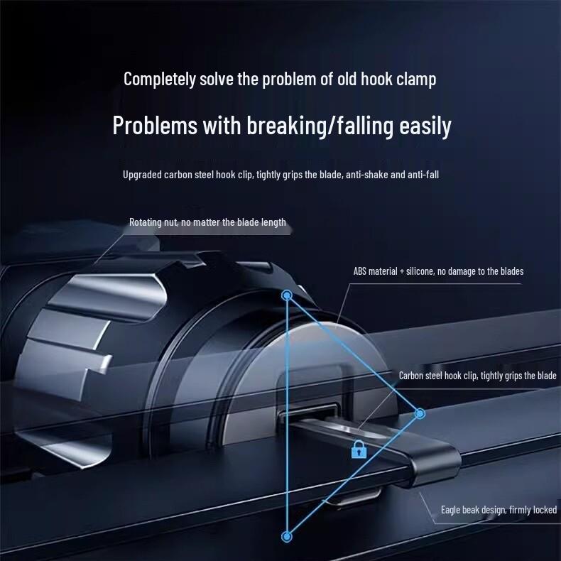 Li Sen 2025 Car Phone Holder: Anti-Shake Air Vent Bracket for Navigation