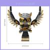 Steam Owl Building Blocks Kit With Diy Metal Mechanical Parts For Kids And Teens