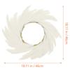 Artificial Phragmites Wreath Simulated Reed Wreath Stylish Faux Pampas Grass Home Ornament Wall Hanging Decoration