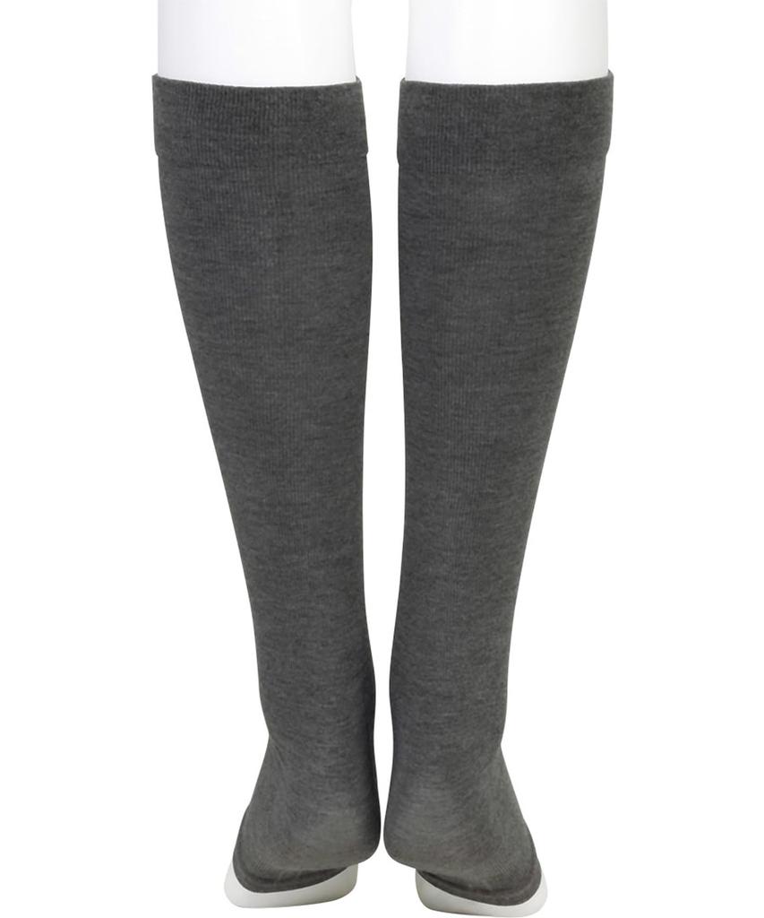 Wacoal Maternity Maternity Compression Soft To the Open Suitable for Pregnancy and Postpartum Socks, MLP195, Women's, GY, 3-Level Support, Touch,